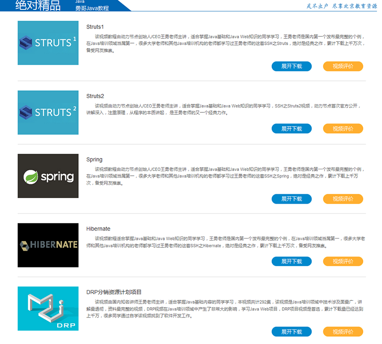 Java培訓機構