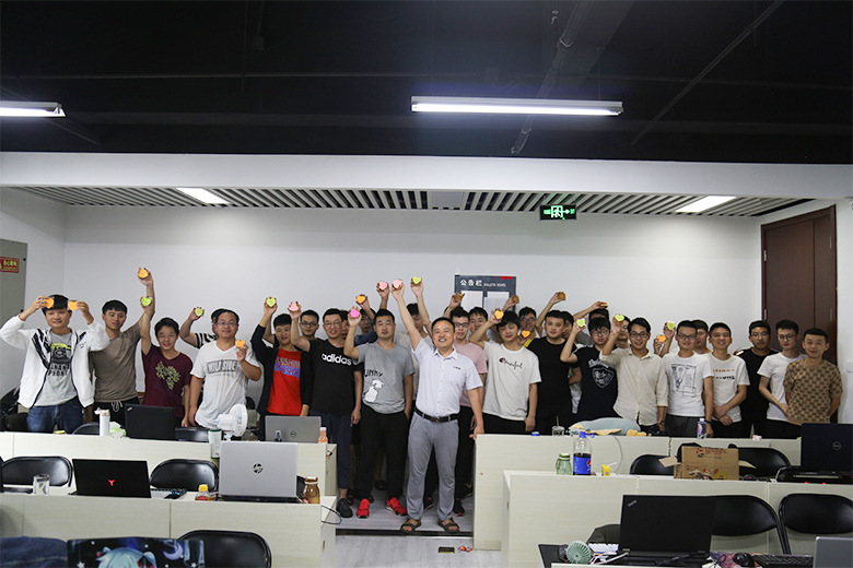 動力節(jié)點Java培訓機構班級合影