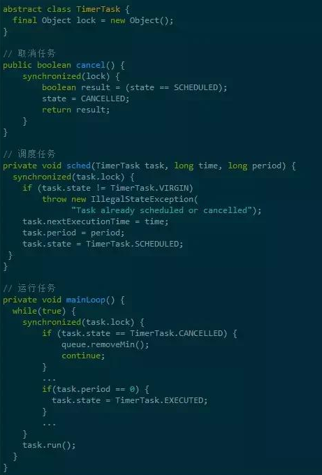 Java基礎(chǔ)學習：Java timer定時器調(diào)度器實現(xiàn)原理