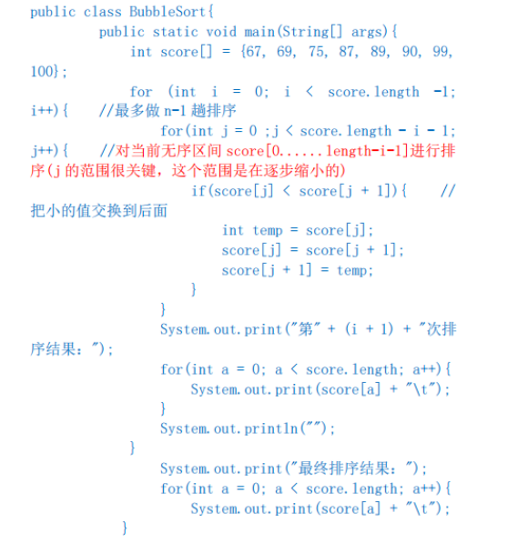 Java培訓(xùn)班教程視頻之用Java怎么實(shí)現(xiàn)一種排序
