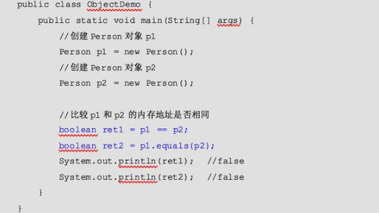 Java語言與面向對象程序設計：Object類的使用